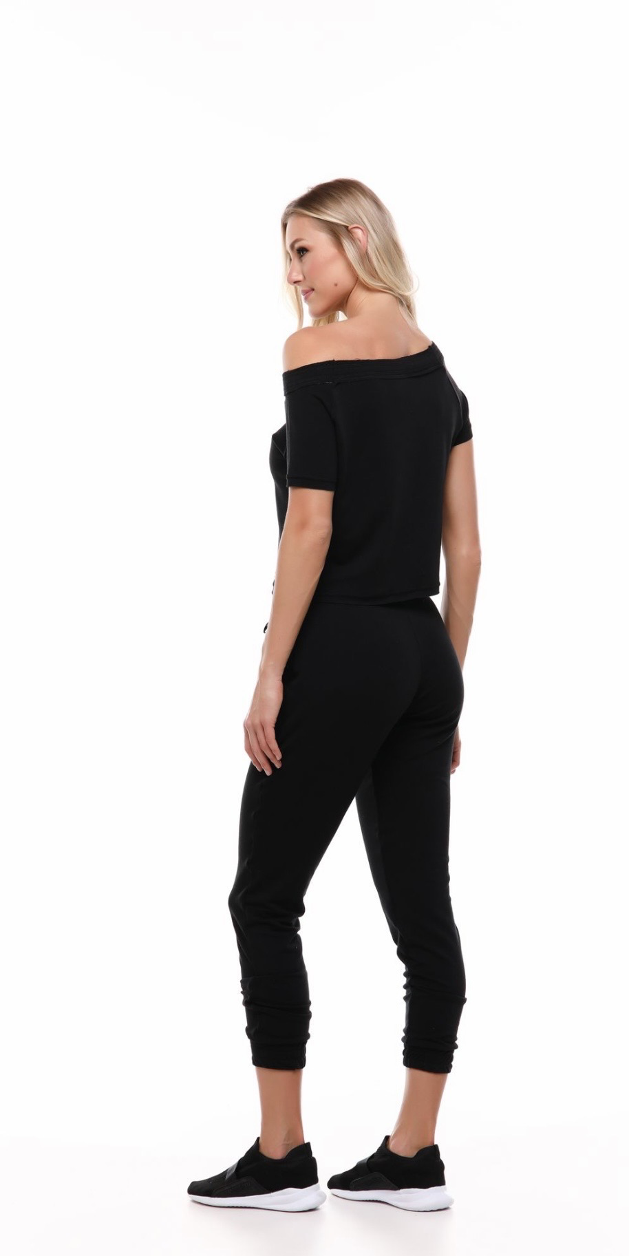 Blusa Manga Curta Preto