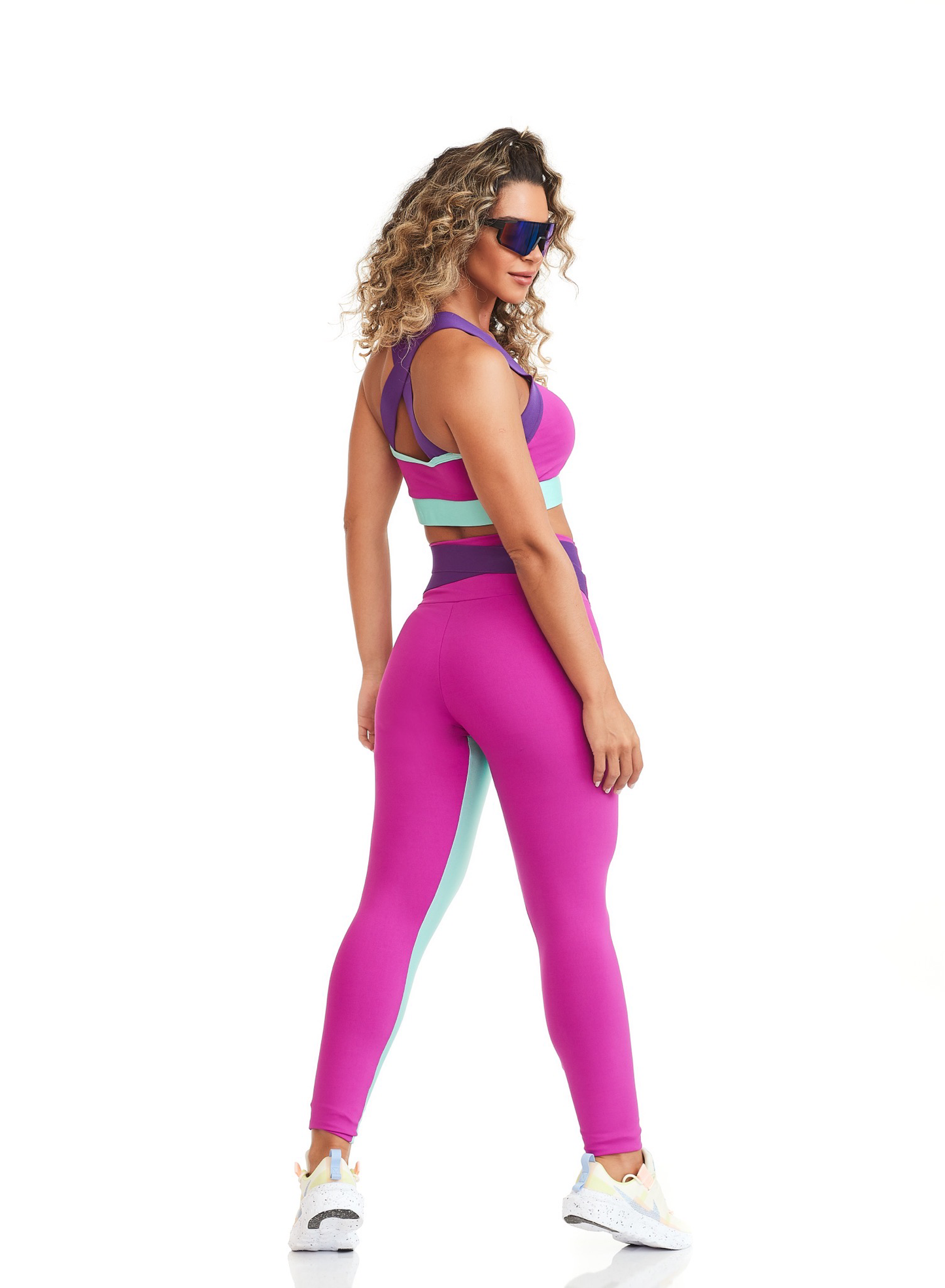 Calça Legging Believe Pink