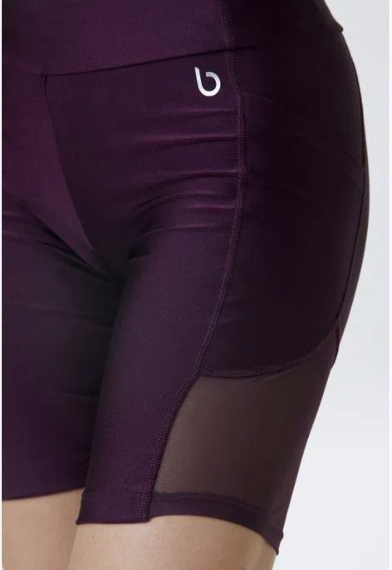 Bermuda ciclista Fitness Mistery Roxo