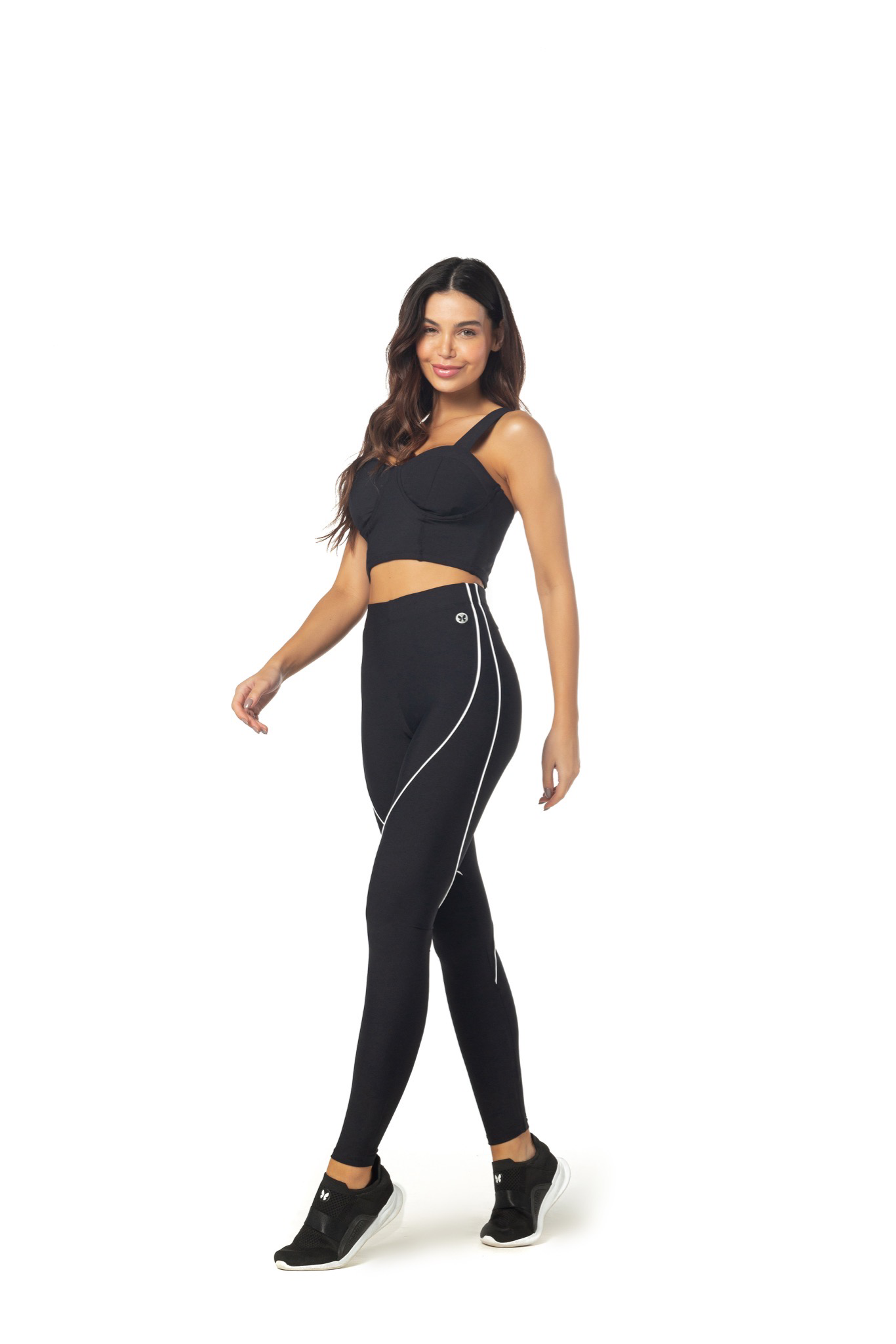 Calça Legging Brina Preto