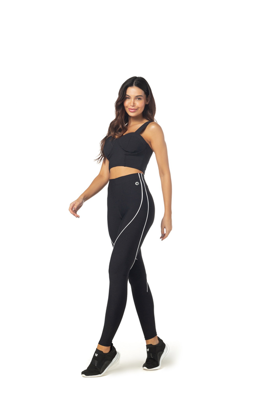 Calça Legging Brina Preto
