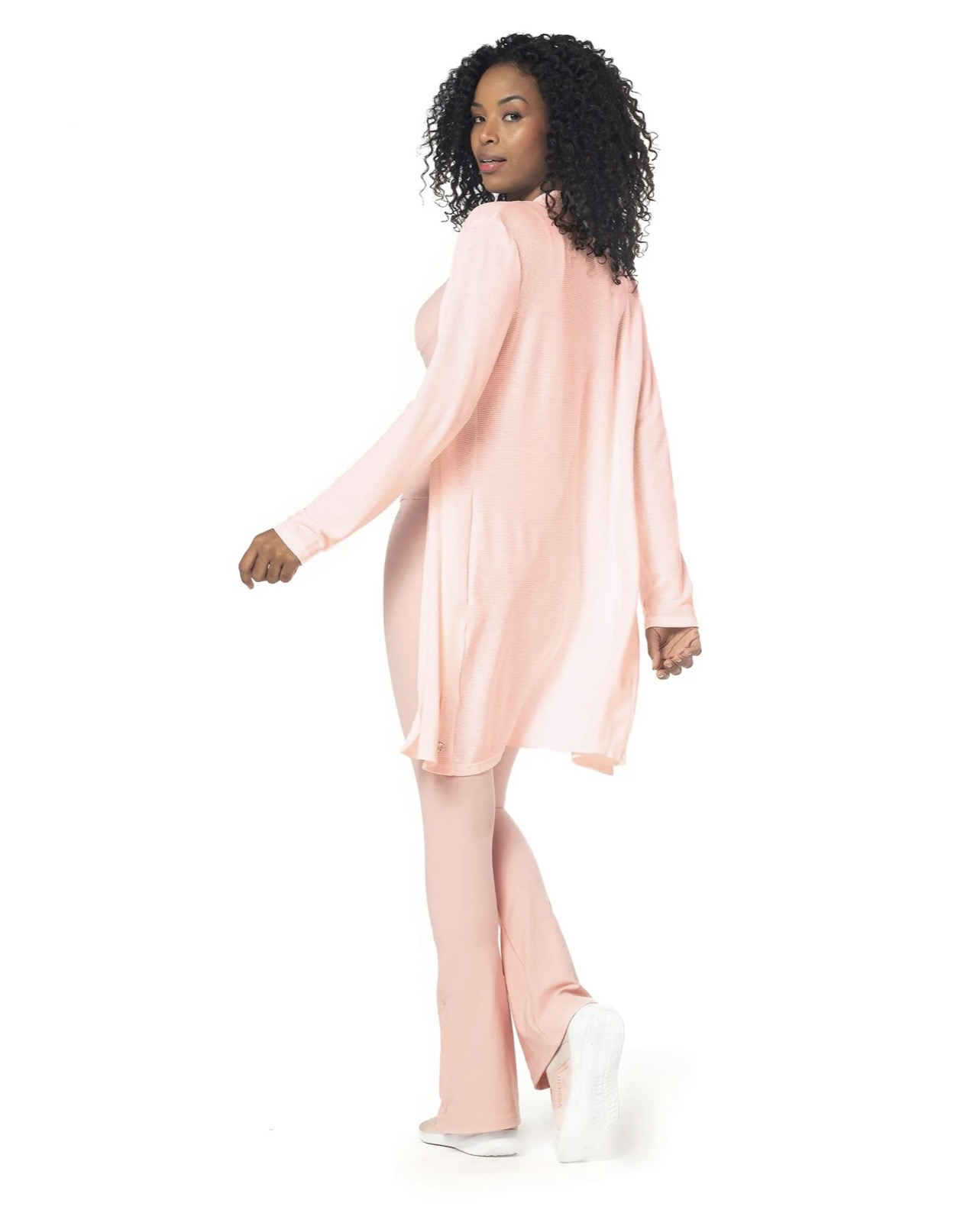 Blusa Manga Longa Trinity Rosa