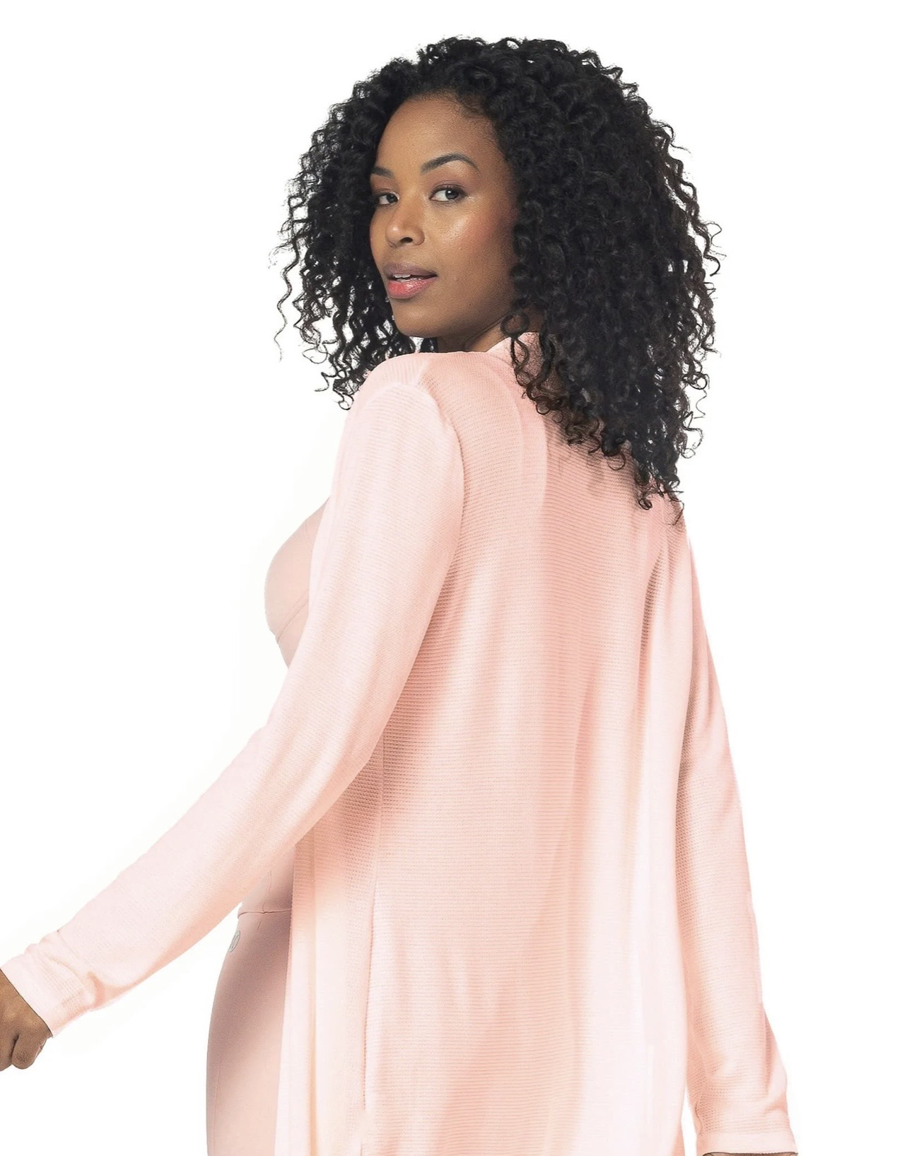 Blusa Manga Longa Trinity Rosa