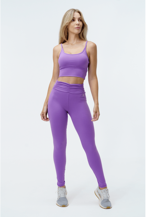 Calça Legging Baby Suplex Roxo Ametista