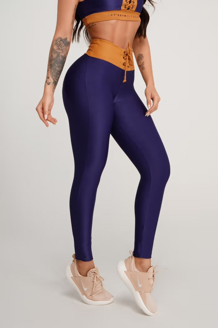 Calça Legging Disruptive AZ Marinho