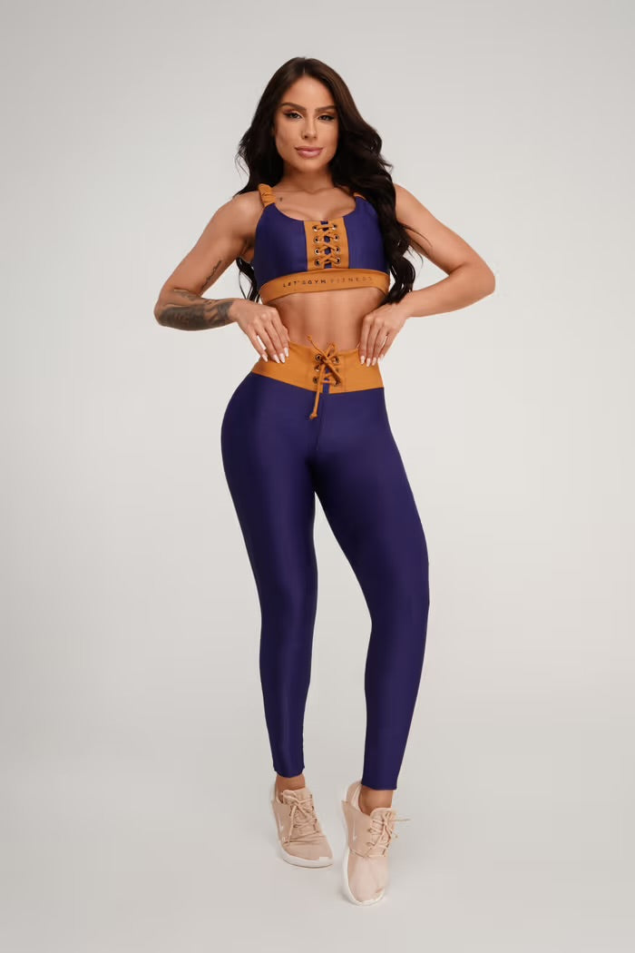Calça Legging Disruptive AZ Marinho