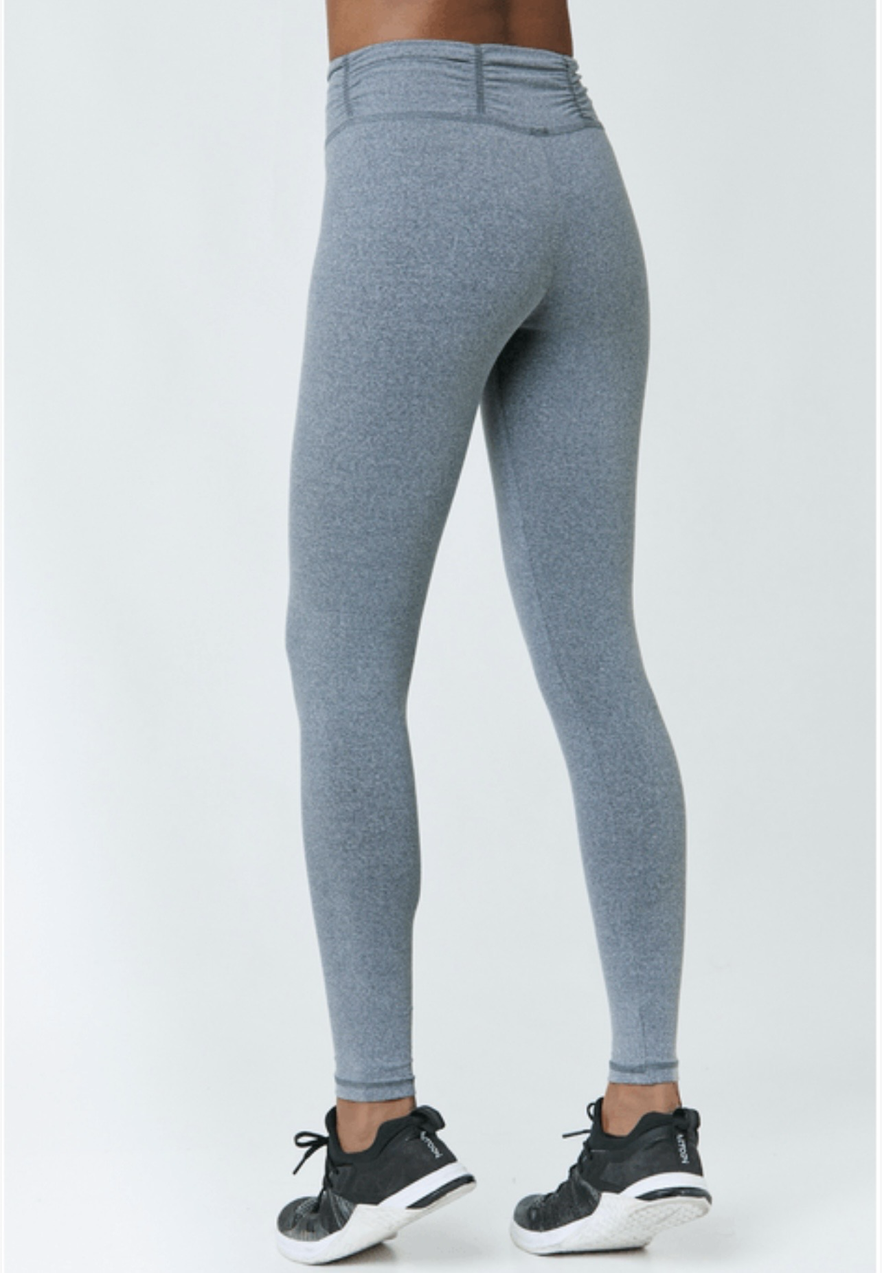 Calça Legging Baby Cinza Mescla