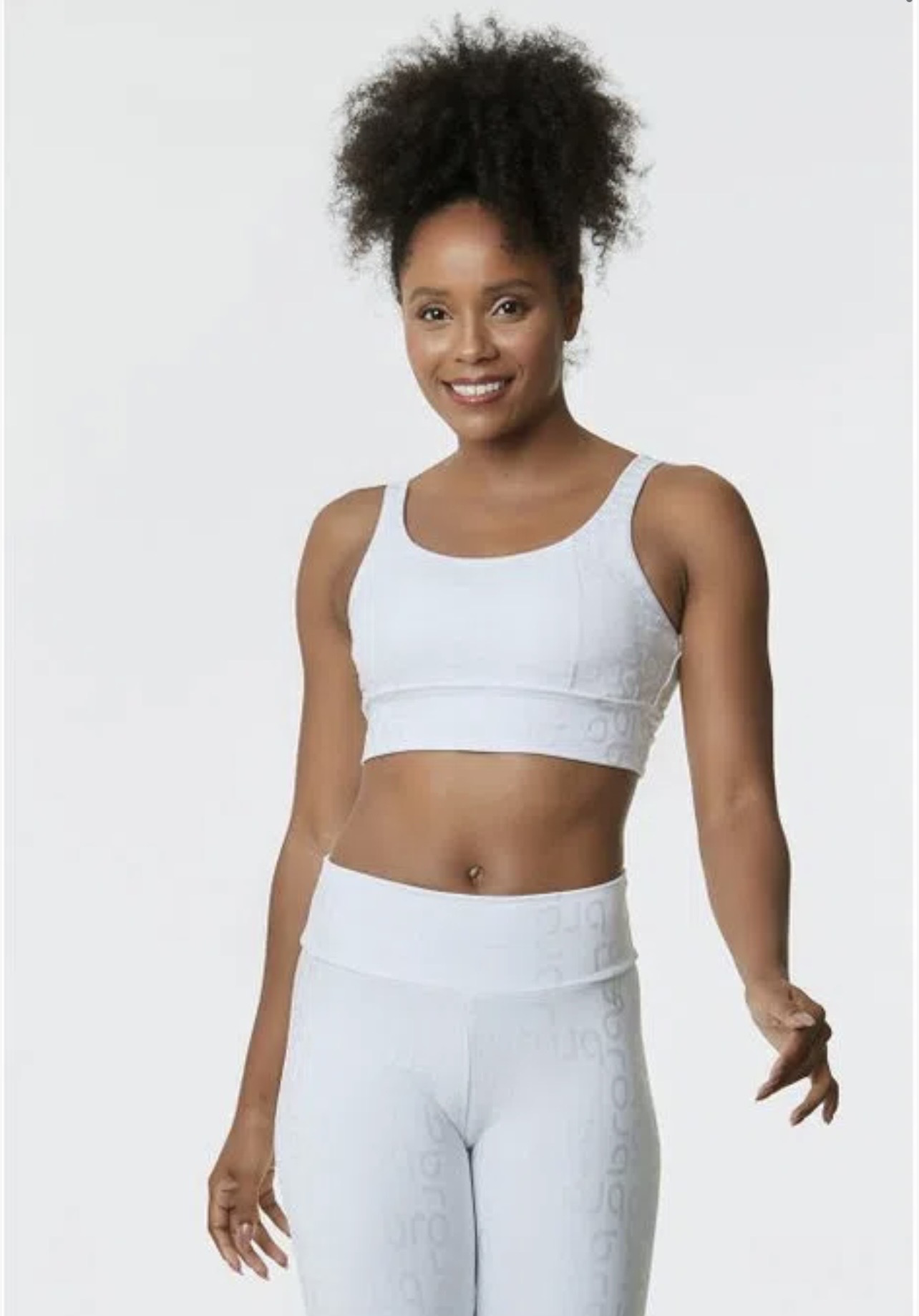 Top Textura Branco