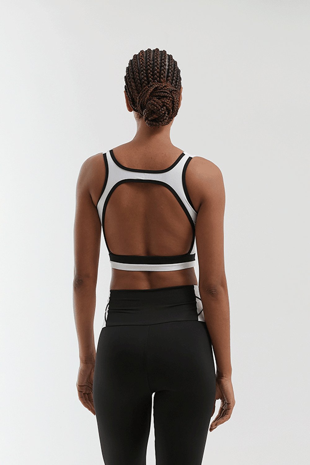 Top DT Glam Preto/Branco
