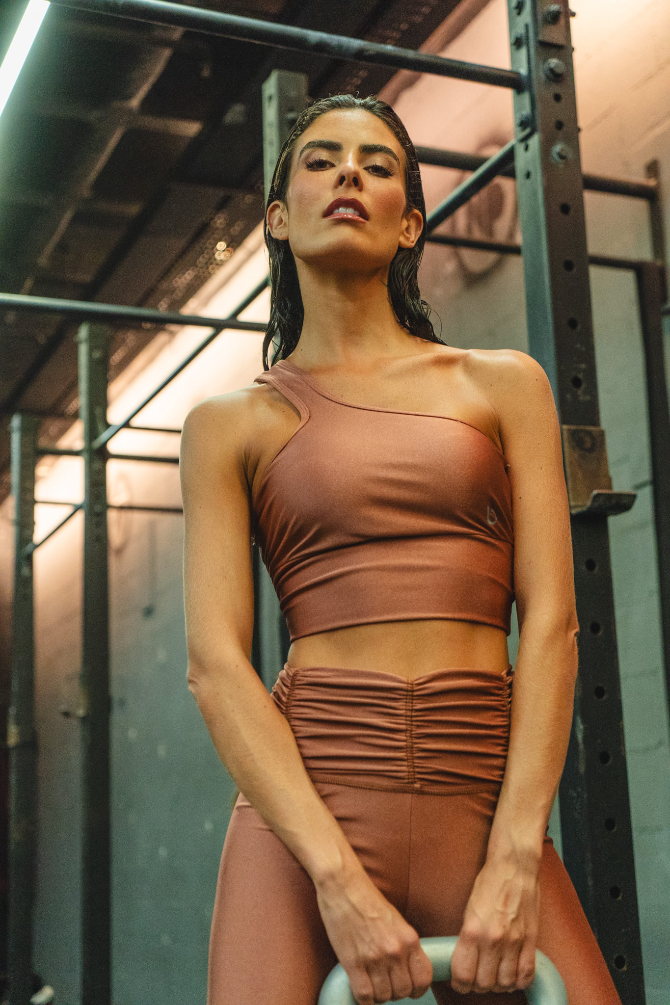 Top Cropped Meteoro Bronze Escuro