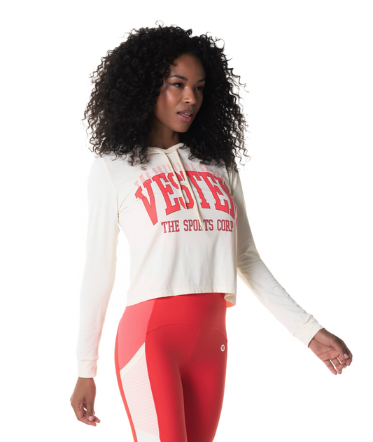 Blusa Manga Longa Dry Fit Glimmer Off White
