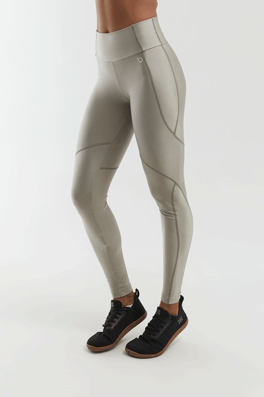 Calça Legging Vortex Prata Antigo