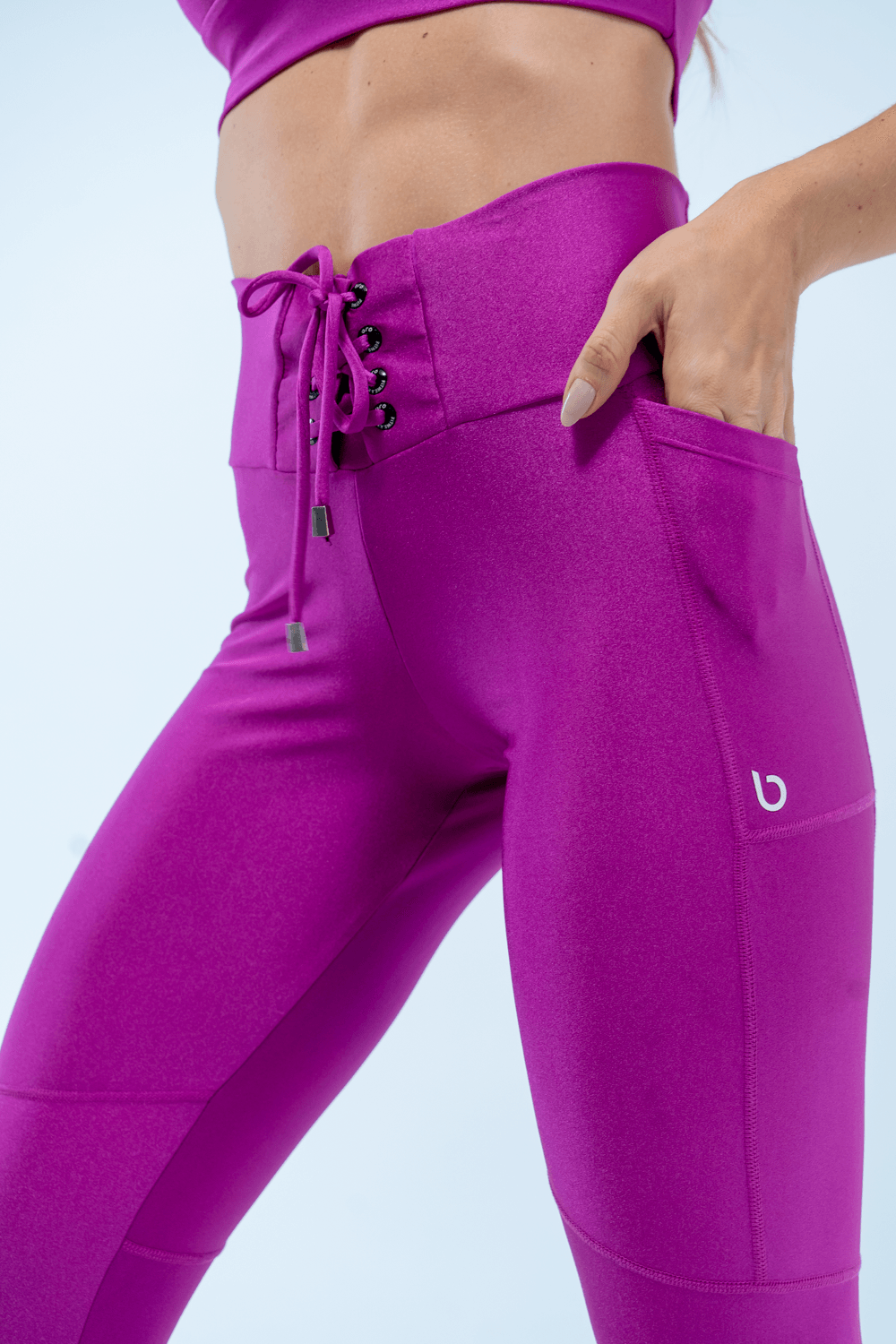 Calça Legging Vanity Rosa Fucsia