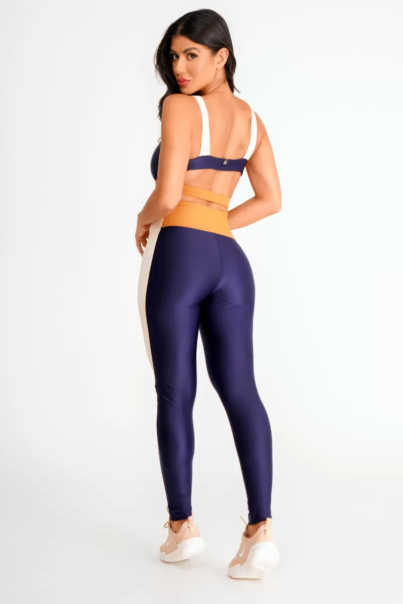 Legging Lux Azul Escuro