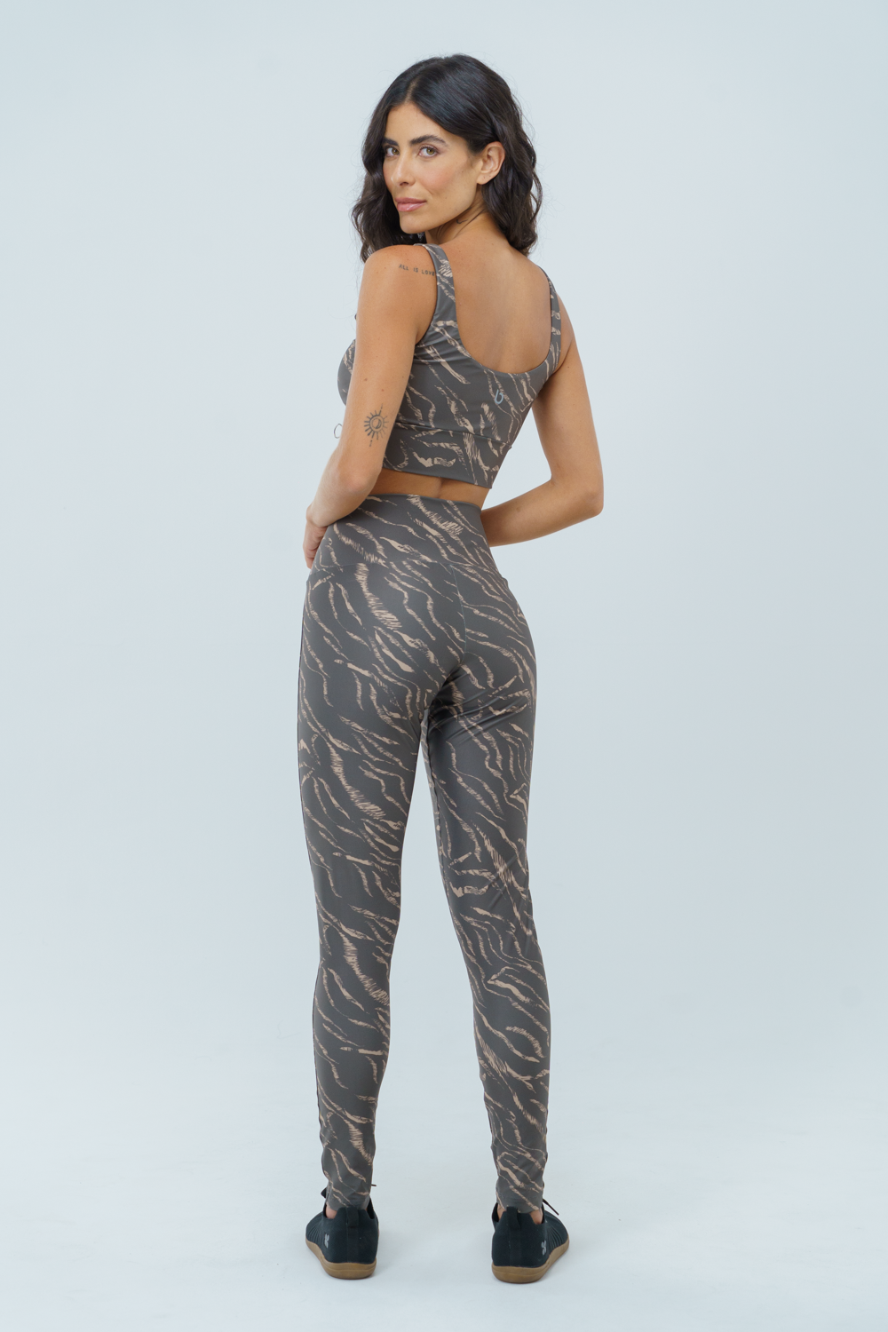 Calça legging Elektron VD Abstrato