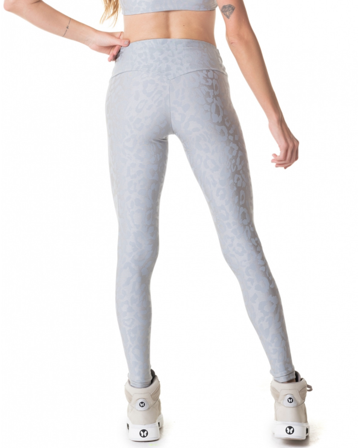 Calça Legging Fearless cinza