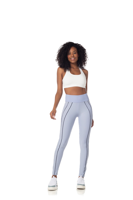Calça Legging Lazulita Azul Garoa