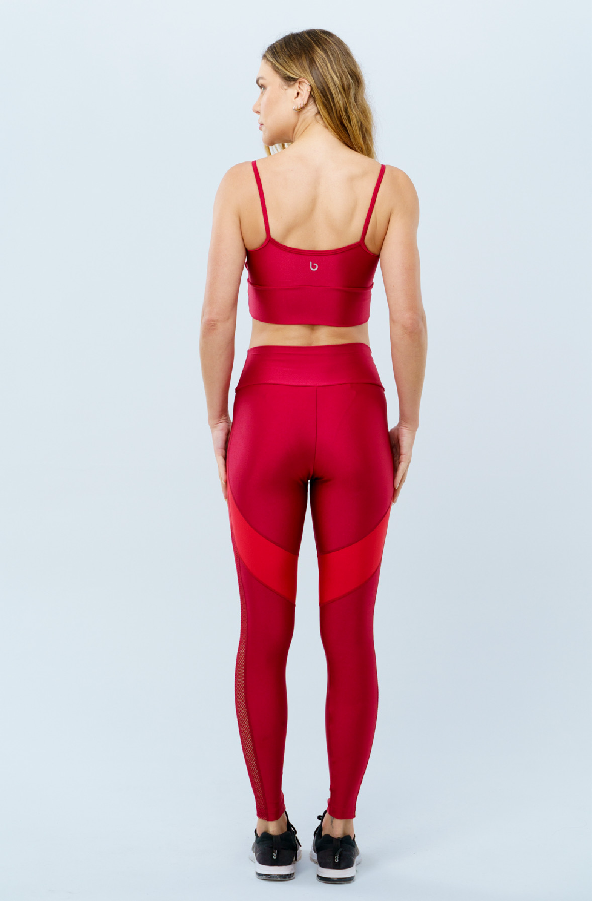 Calça Legging Macis Vermelho Batom