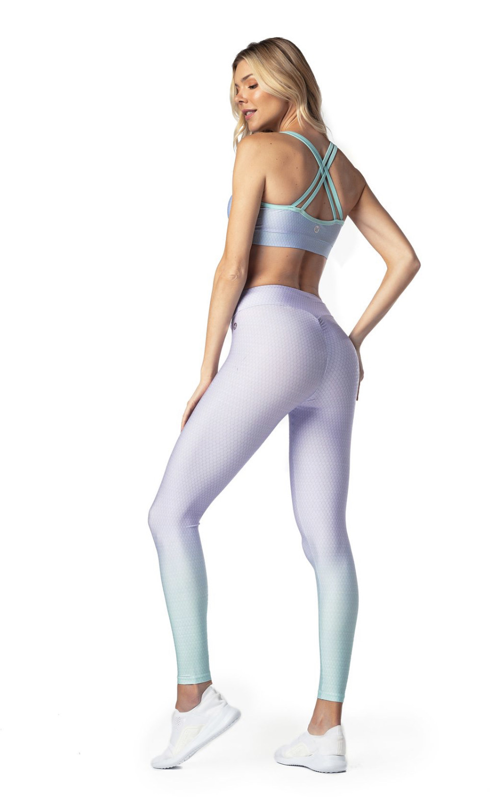 Calça Legging Mint Degrade Lilas