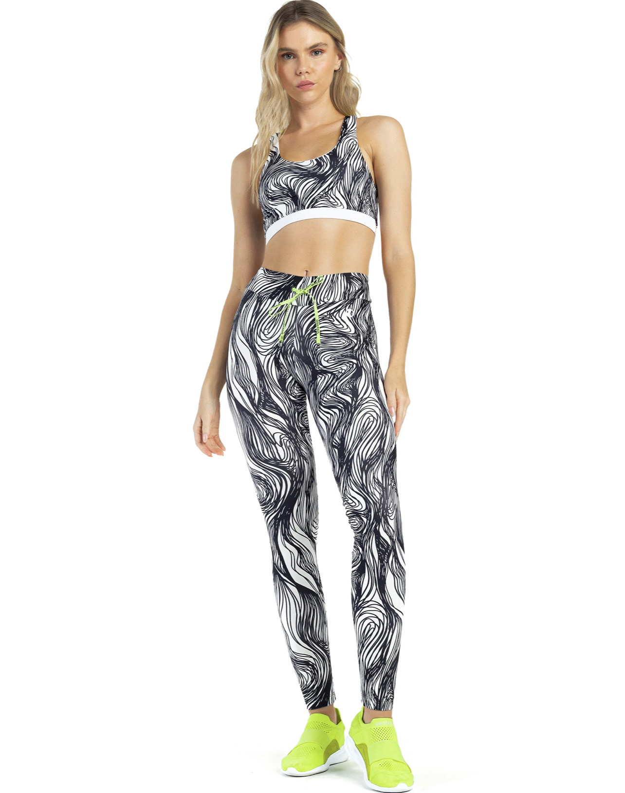 Calça Legging Mint Linhas