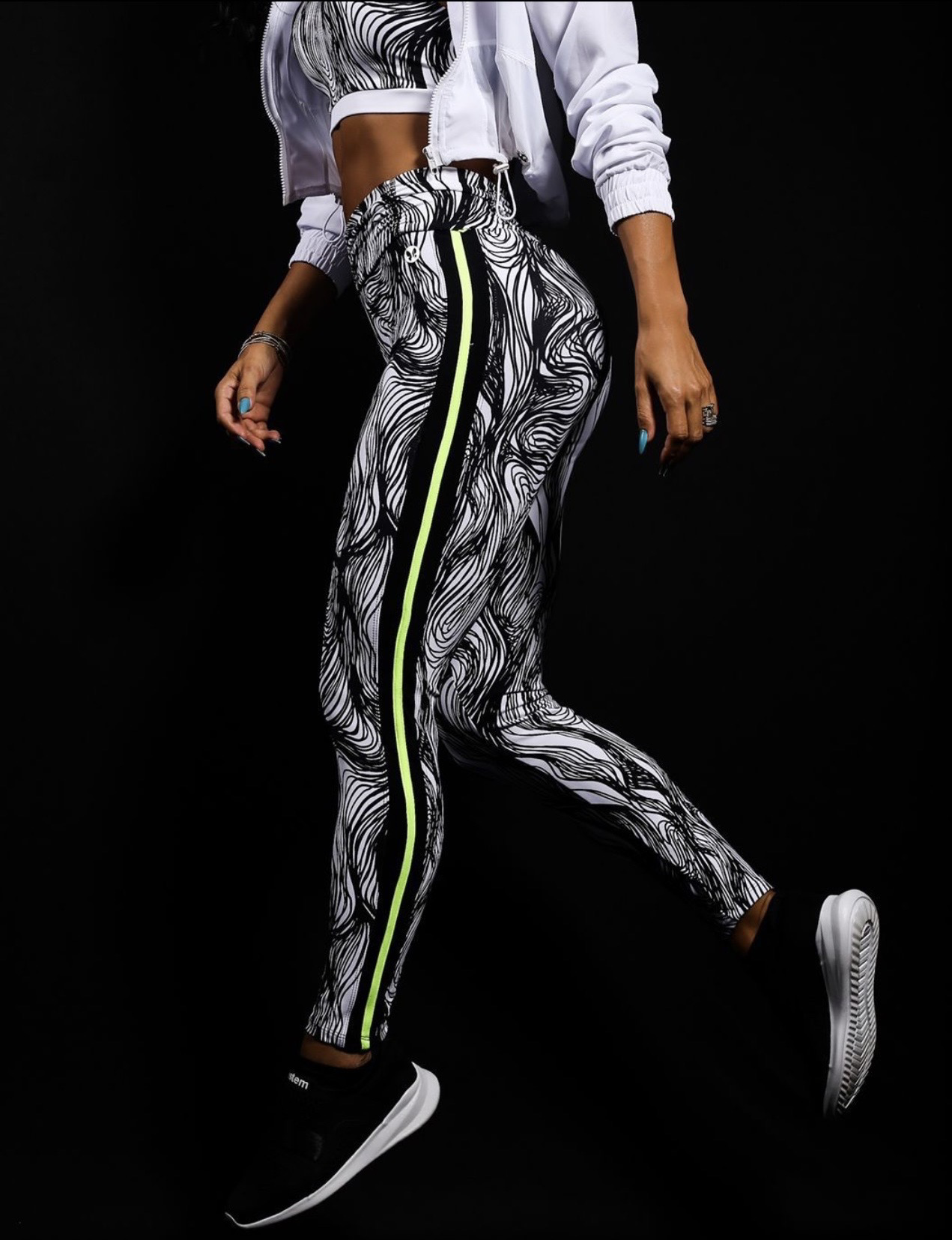 Calça Legging Mint Linhas