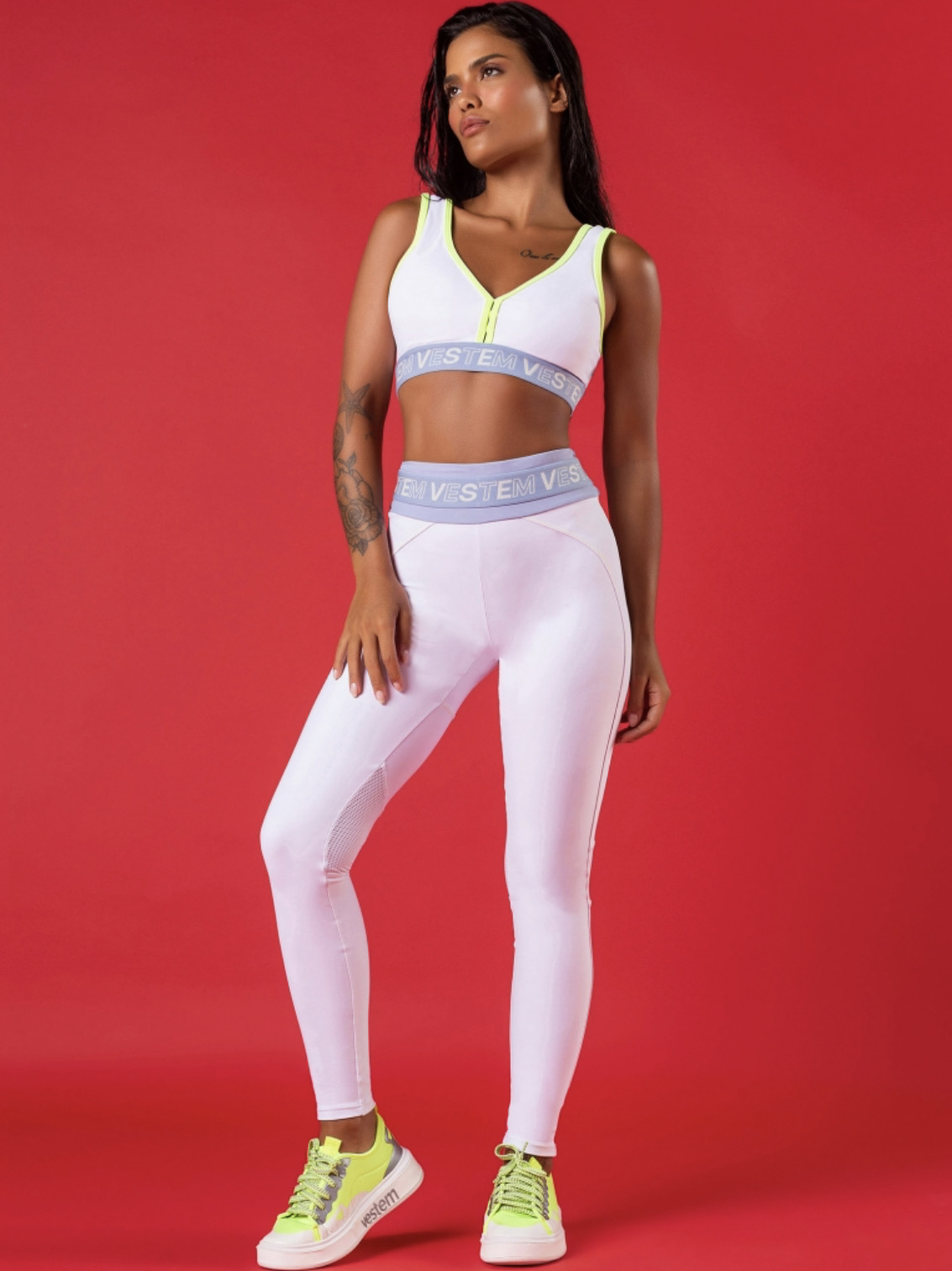 Calça Legging Olimpia Branco