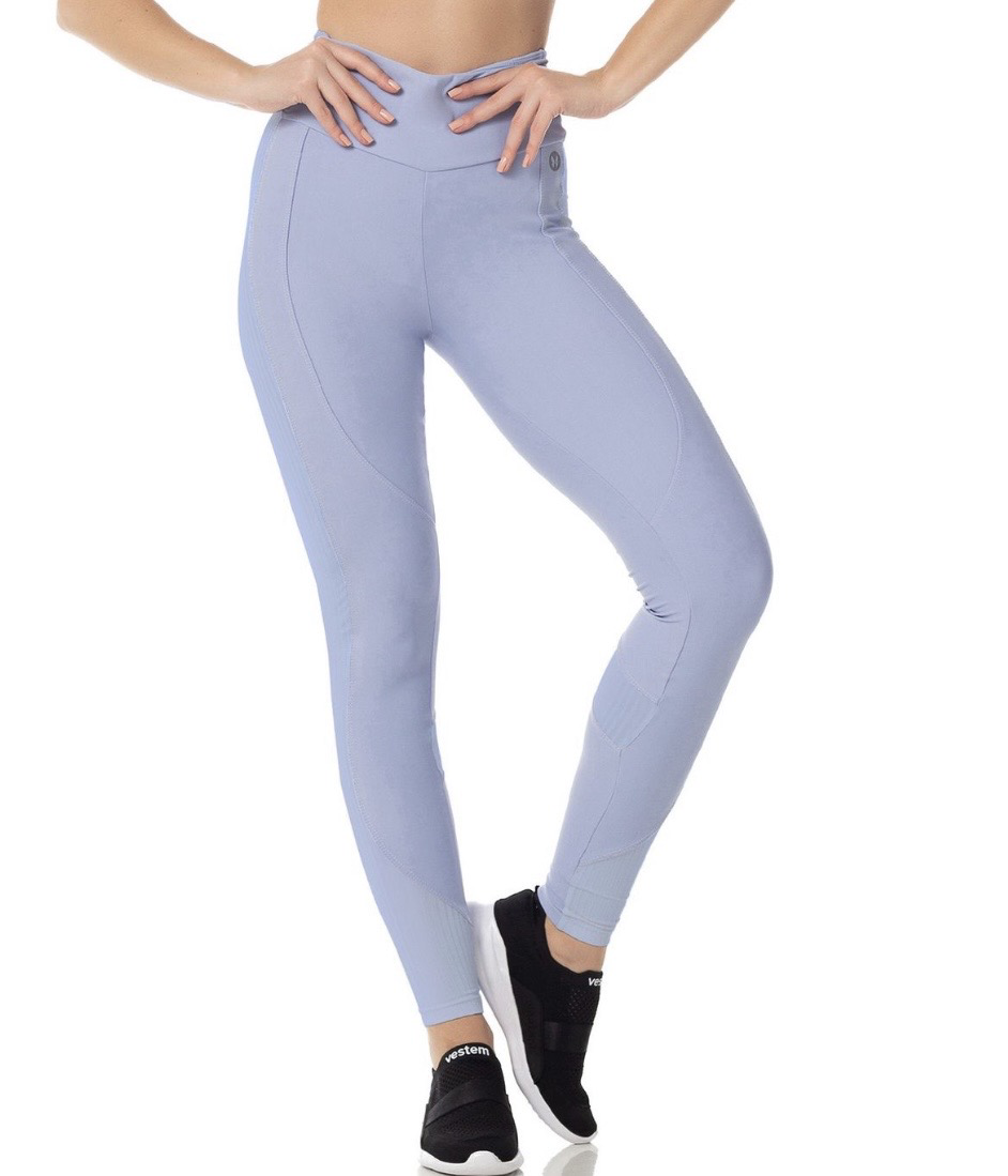 Calça Legging Rodolita Azul Garoa
