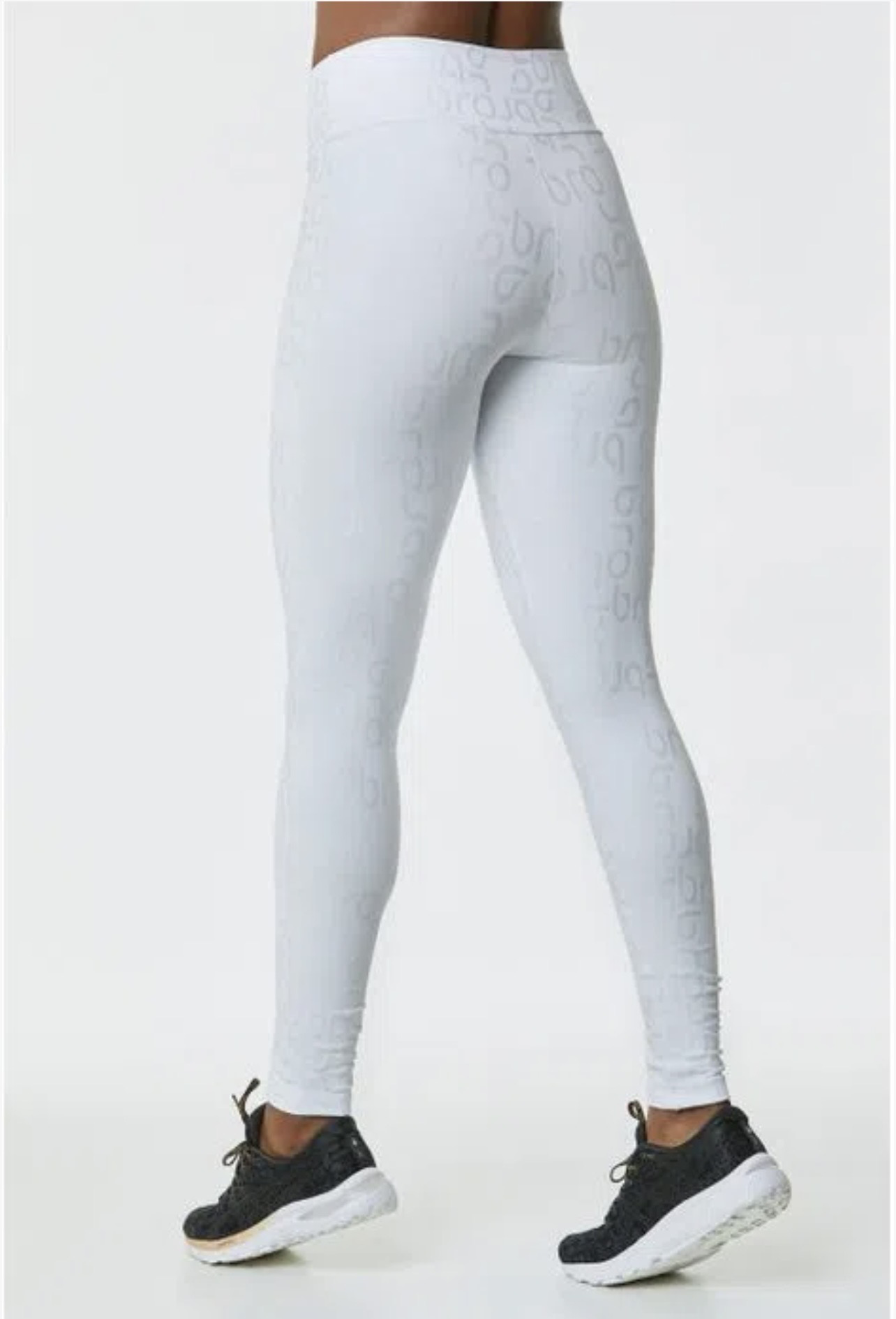 Calça Legging Textura Branco