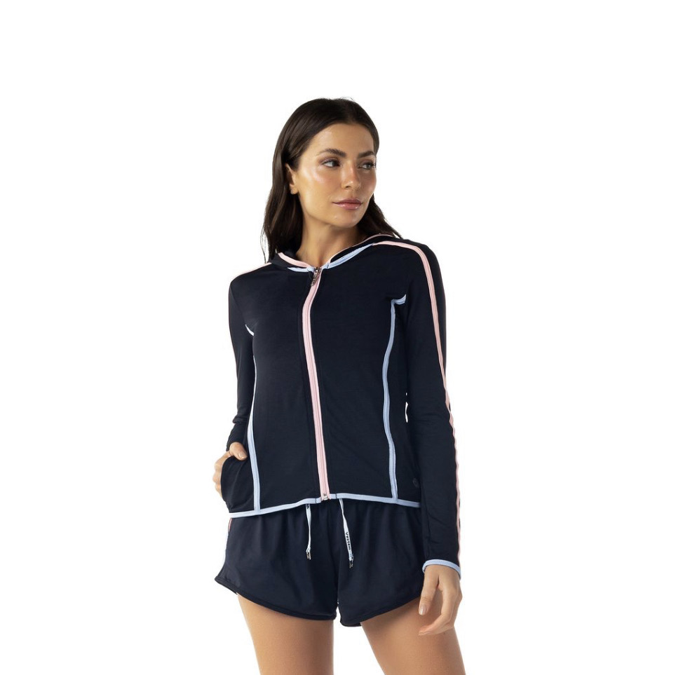 Jaqueta Dry Fit Kate Preto