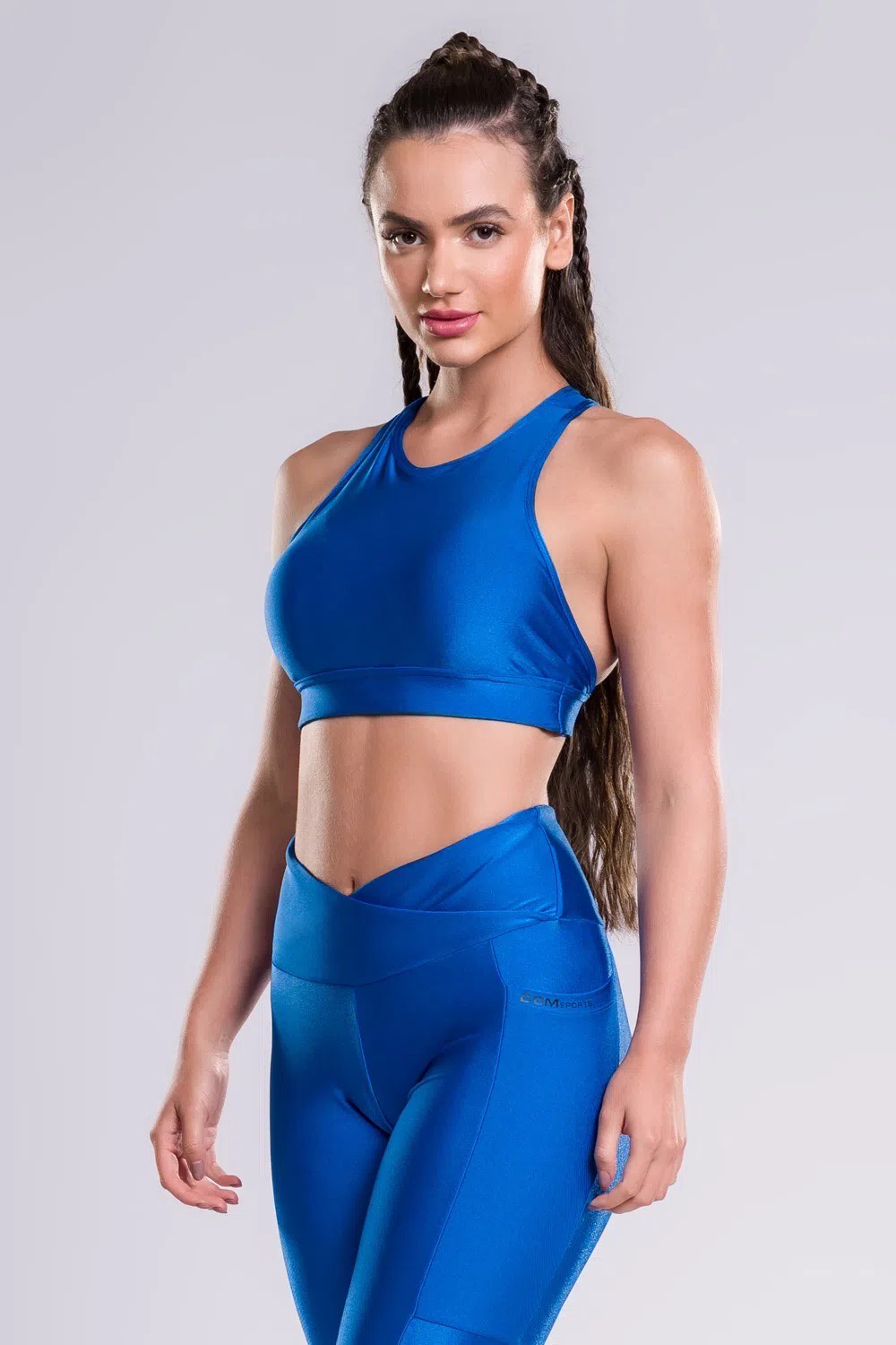 Top Básico Azul Royal