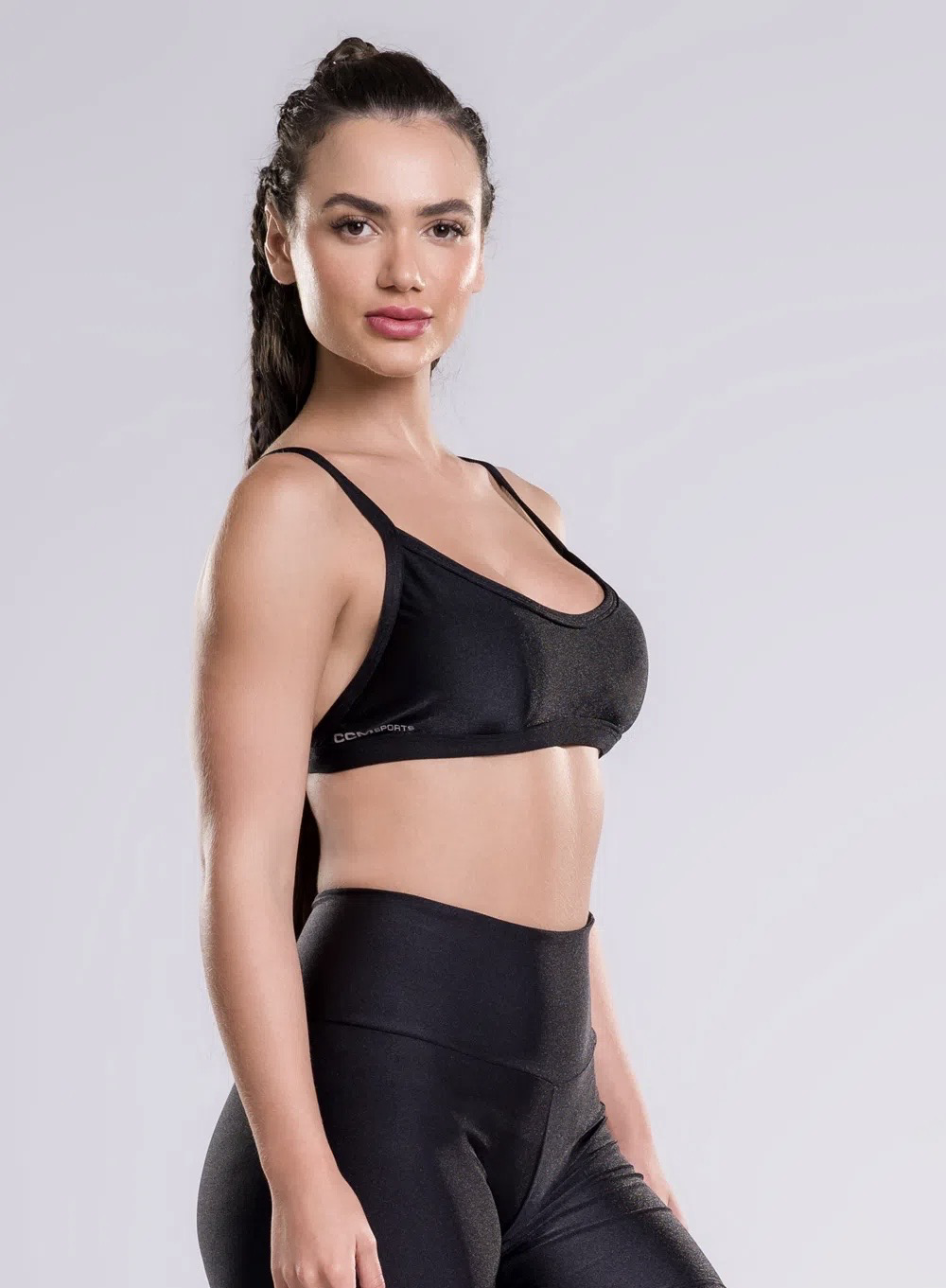 Top Básico Preto