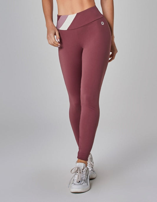 Calça Legging Tricolor Motion Ebano