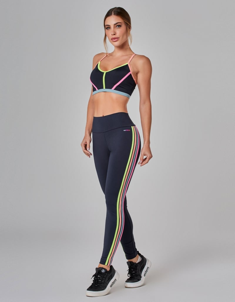 Calça Legging Aviator Preto