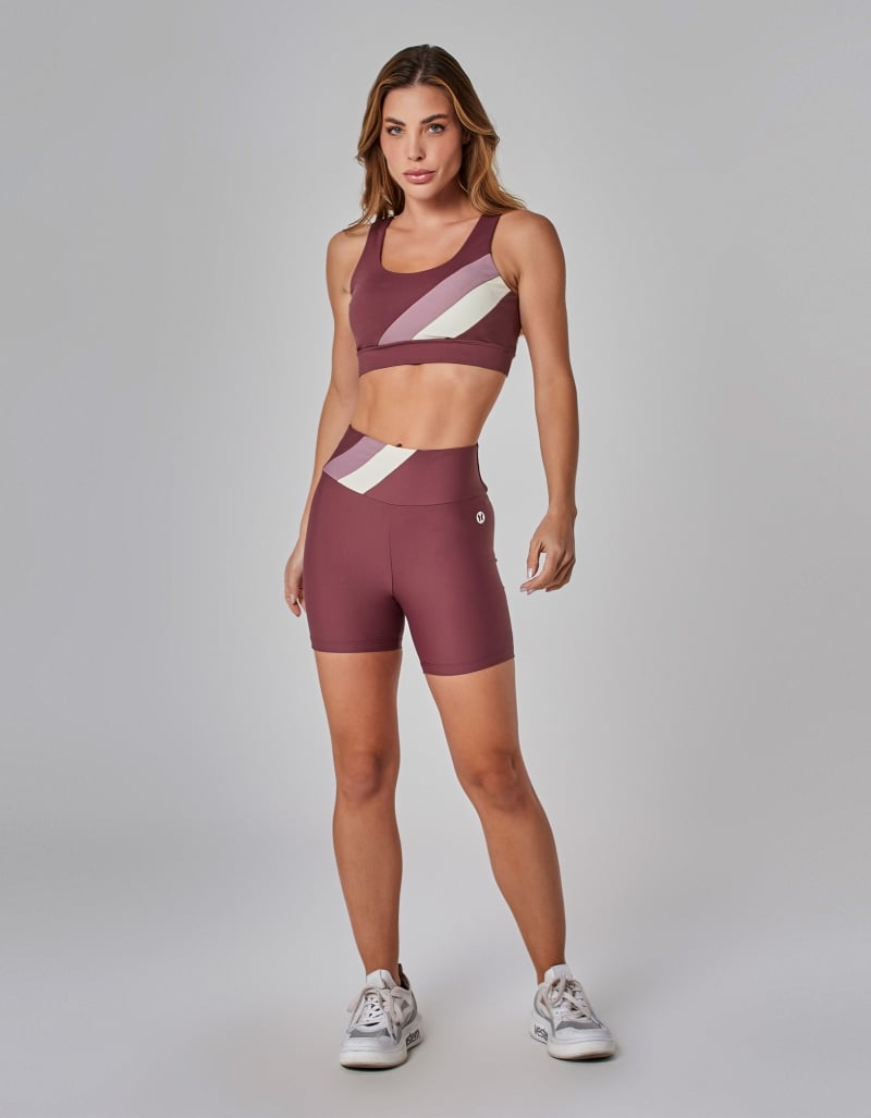 Shorts Tricolor Motion Ebano