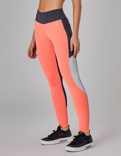 Calça Legging Trek Carbox/Laranja Camelia
