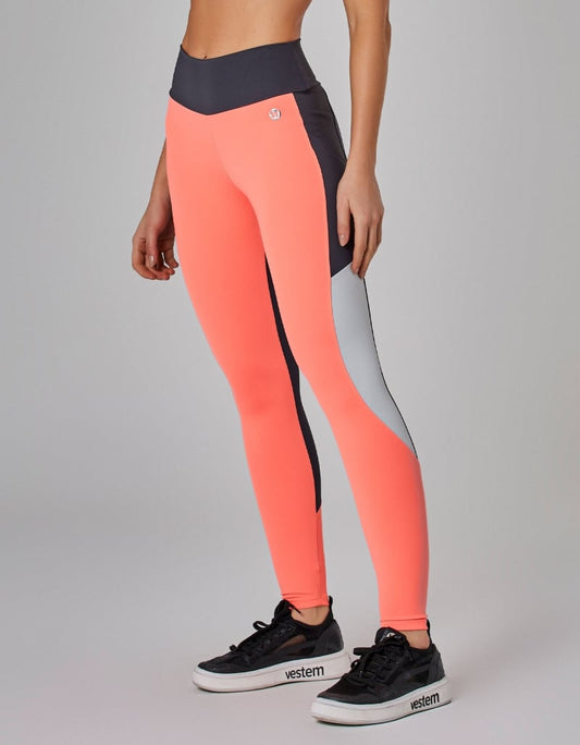 Calça Legging Trek Carbox/Laranja Camelia