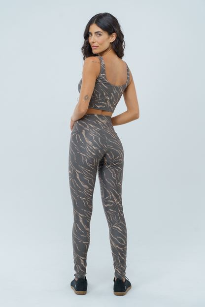 Calça legging Elektron VD Abstrato