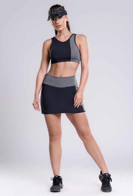 Short Saia Surfe Preto